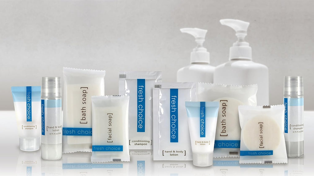 |0.85 Oz|50Pack| Bulk Hotel Soap|Individually Wrapped Travel Bars|Mini Trial Size Toiletries| Motel Guest Bathroom Vacation Rentals Hospitality