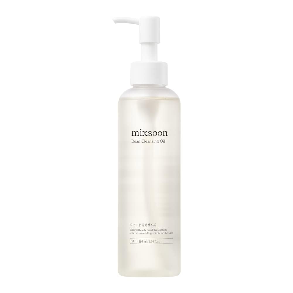 Bean Cleansing Oil 6.59 Fl Oz / 195Ml Lightweight Oil Cleanser Make up Remover for Daily Skin Care Routine Korean Glass Skin Care