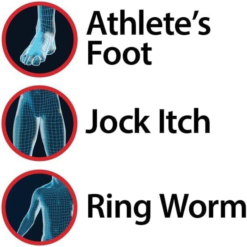 (5 Pack)  Clotrimazole Antifungal Cream 1% (1 Oz) Relieves the Itching, Burning, Cracking and Scaling Associated with Fungal Infections, Compare to the Name Brand Active Ingredient