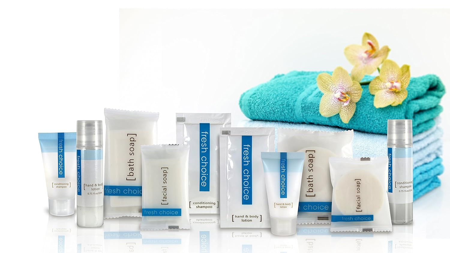 |0.85 Oz|50Pack| Bulk Hotel Soap|Individually Wrapped Travel Bars|Mini Trial Size Toiletries| Motel Guest Bathroom Vacation Rentals Hospitality