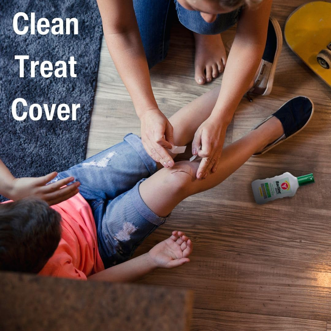 MAX First Aid Spray - Pain Relief Cleansing Spray with 4% Lidocaine - Numbing Lidocaine Kills 99% of Germs - Pain + Itch Relief for Minor Cuts & Scrapes, Burns & Bug Bites - 5Oz, 4 Pack