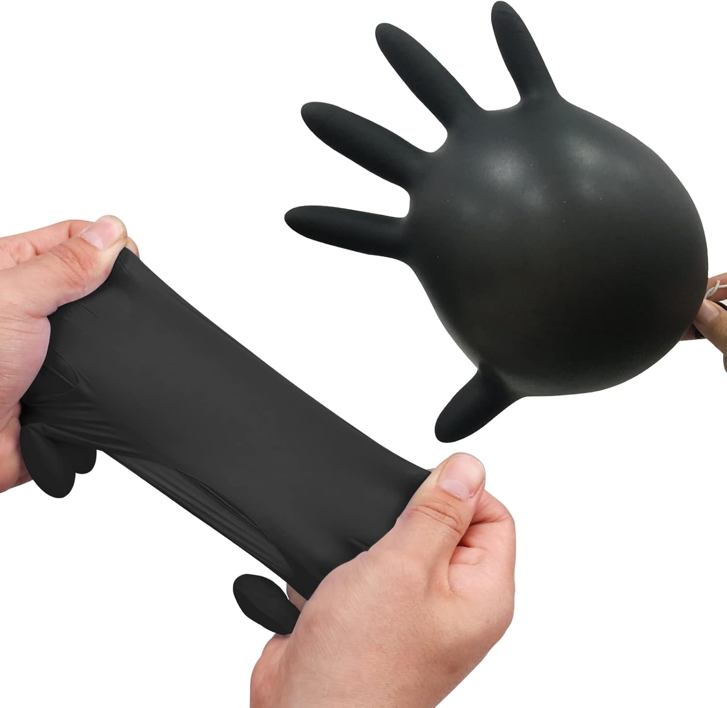 Nitrile Disposable Gloves Powder & Latex Free 4Mil Touch Screen Disposable Non-Sterile Nitrile Exam Gloves