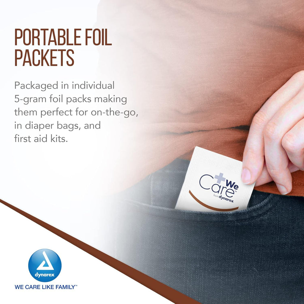 Vitamins a & D Ointment, Ointment with Vitamin a and Vitamin D Skin Protectant, for Diaper Rash and Discomfort, White, 1 Box of 144-5G Packets