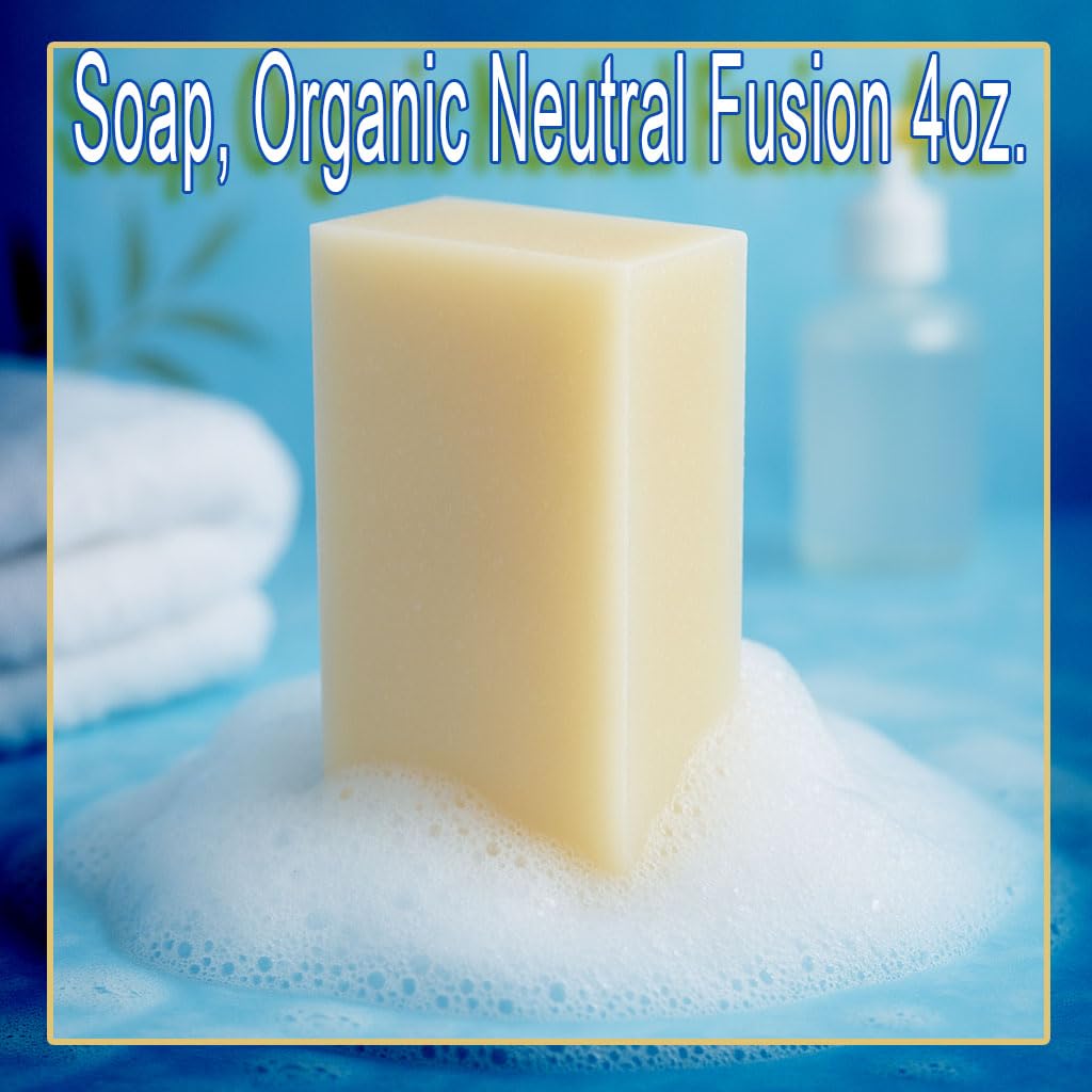 Gift Set of 5 Organic Handmade Natural Soap Bars with Essential Oils Aromatherapy Facial and Body Bars for Women and Men (1Oz Each) + Free Exfoliating Sponge and Neutral Soap. Organics