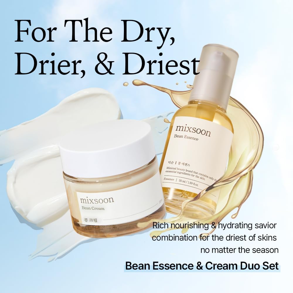 Bean Essence Exfoliating Hydrating Korean Skin Care Glass Skin Hyaluronic Acid Serum 1.69 Fl Oz (Pack of 1)
