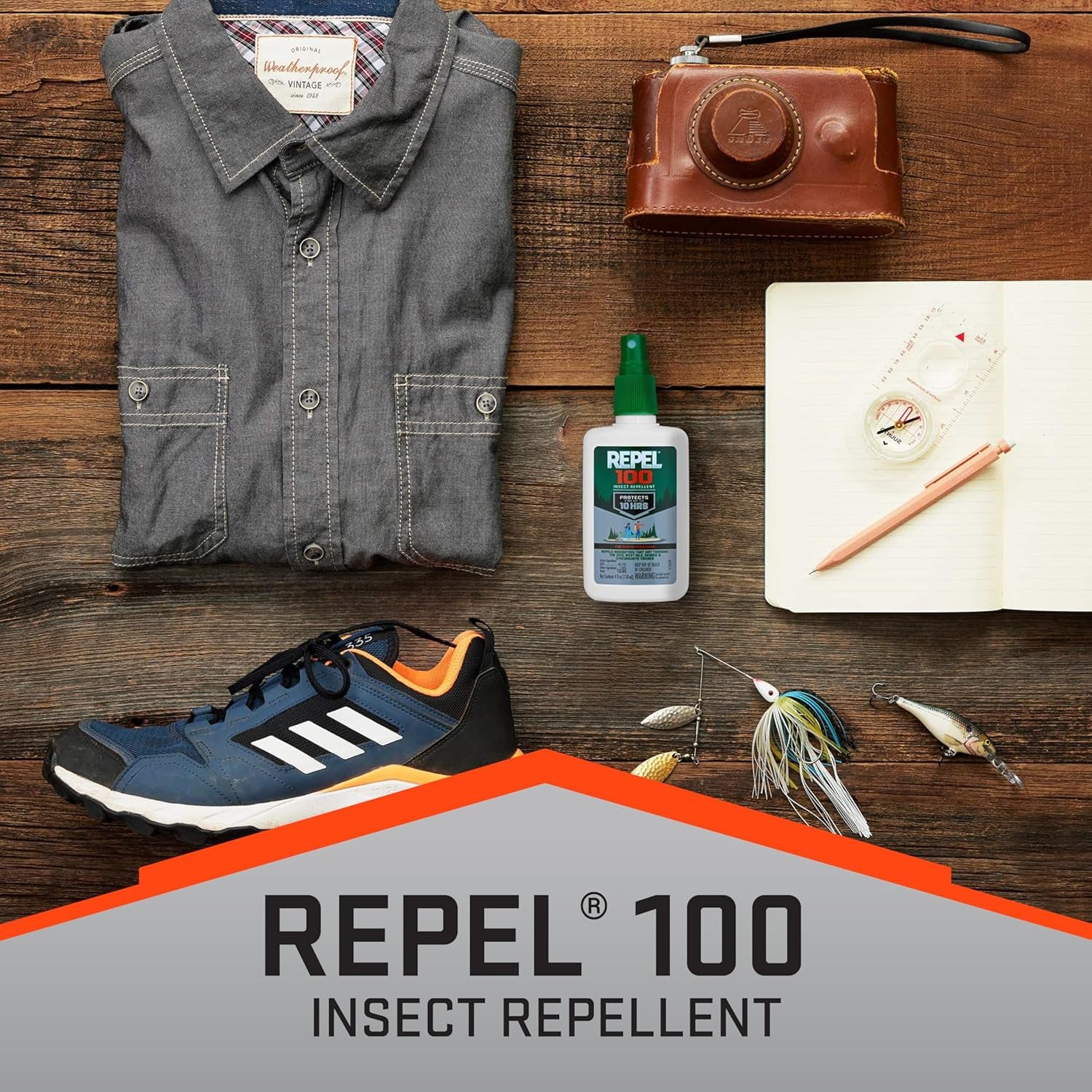 100 Insect lent, Pump Spray, 4-Fluid Ounces, 10-Hour Protection