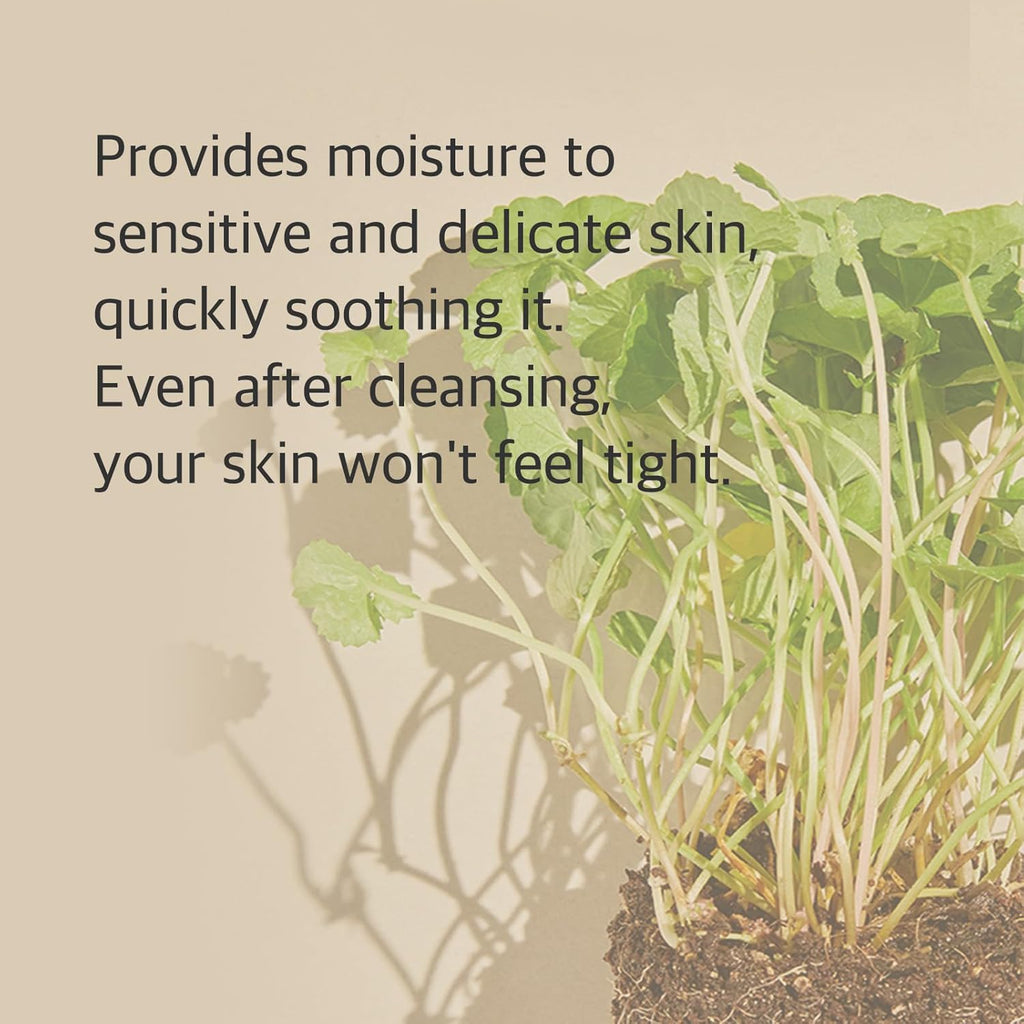 Centella Cleansing Foam 5.07 Fl Oz/ 150Ml,Low Ph Cleansing Foam for Soothing and Moisturization