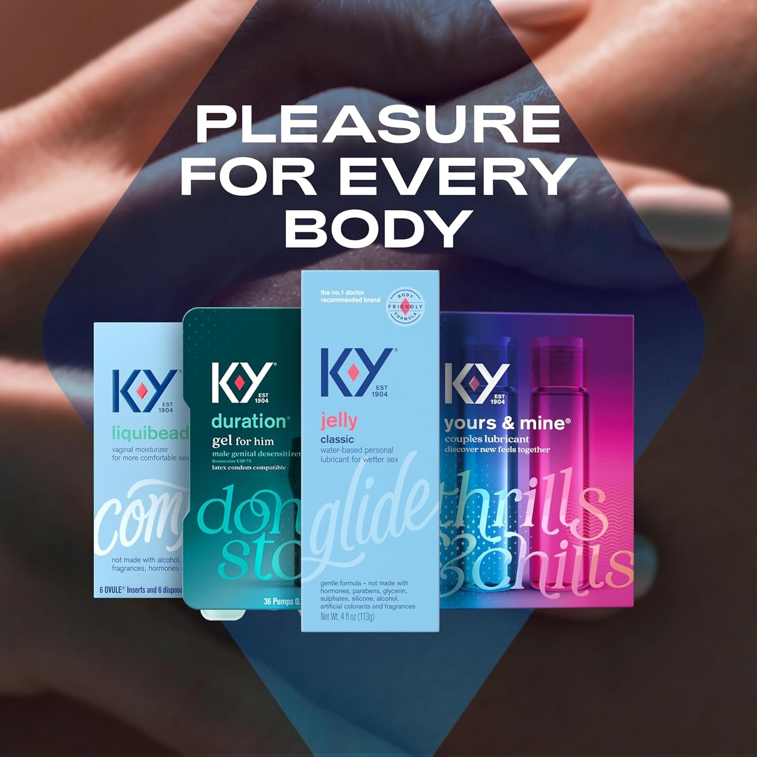 Jelly Personal Lubricant, Body-Friendly Water-Based Formula, Safe for Anal Sex, Safe to Use with Latex Condoms. Glide into a Wetter, Better Experience Every Day. for Men, Women, Couples, 4 FL OZ