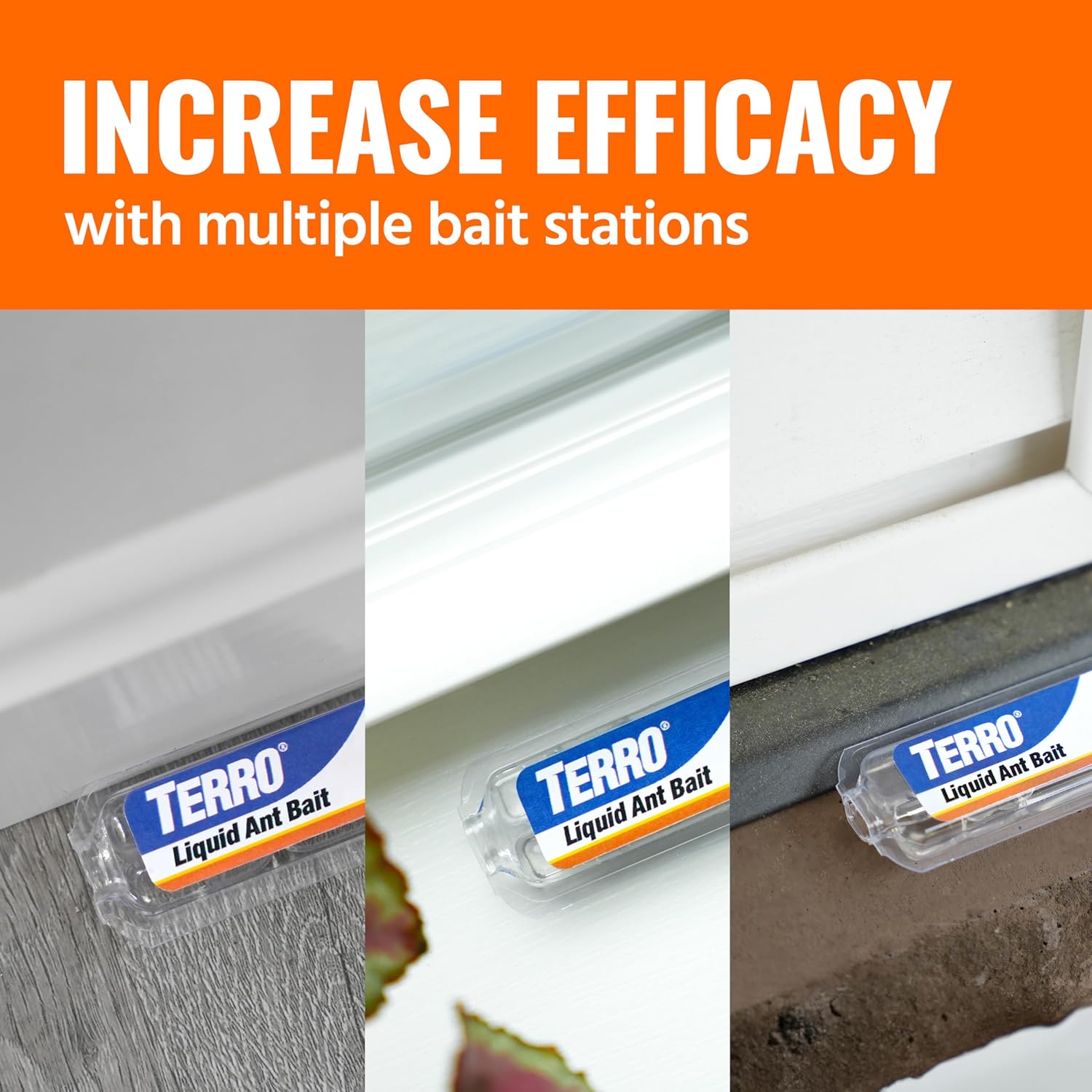 🟢  Ant Killer Bait Stations T300B - Liquid Bait to Eliminate Ants - Bait System - 12 Count Stations for Effective Indoor Ant Control