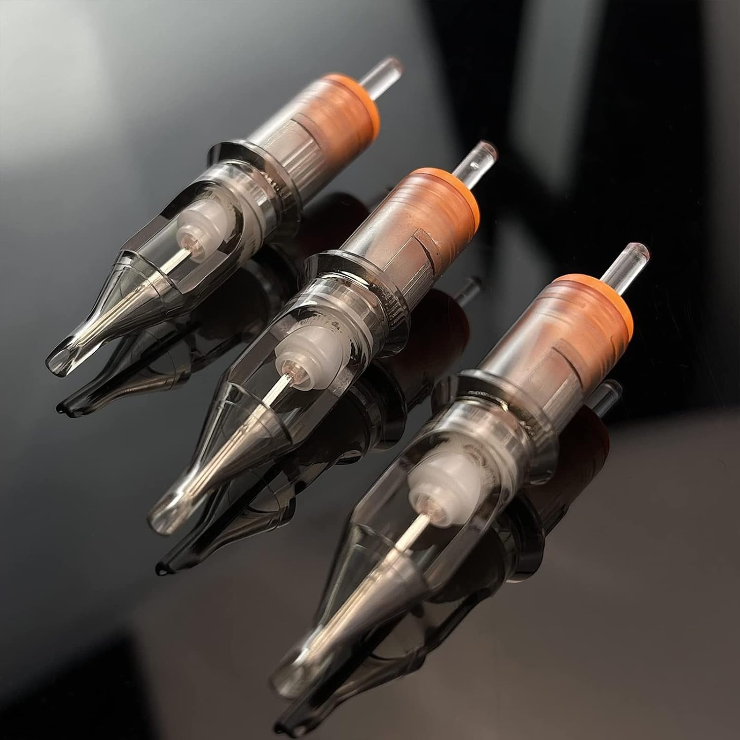 EZ Tattoo Cartridge Needles - 20Pcs #12 (14RS) Standard round Shader Disposable Tattoo Needles Cartridges for Rotary Tattoo Machine Pen Gun - Revolution