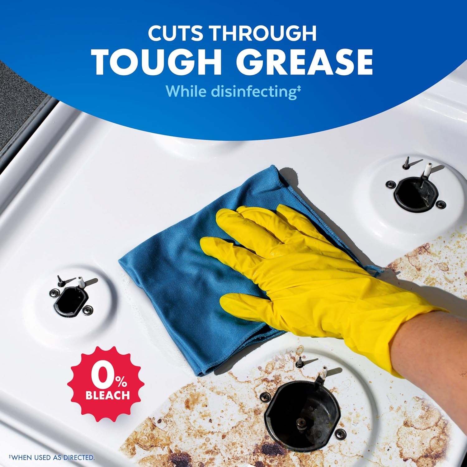 All Purpose Cleaner Spray, Multi-Purpose Disinfecting Spray, Kitchen & Bathroom Cleaner, Lemon Breeze Scent, 32 Fl Oz