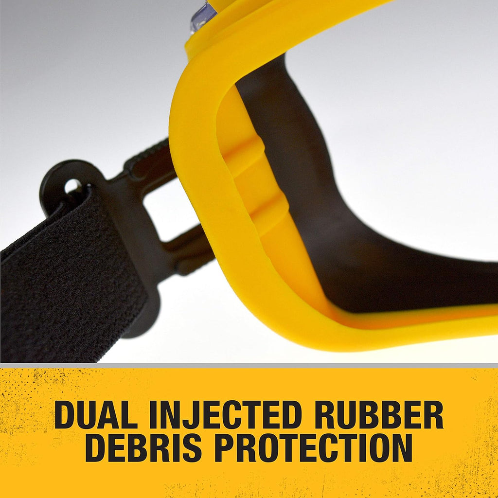 🔴 Dewalt DPG82 Concealer Anti-Fog Dual Mold Safety Goggle
