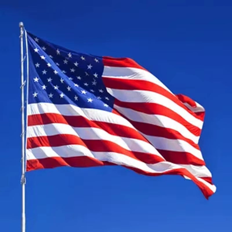 American Flag Custom for Flag 3*5Ft Eco-Friendly Durable Polyester Shawl Flag for Football Match & Outdoor Sports Events