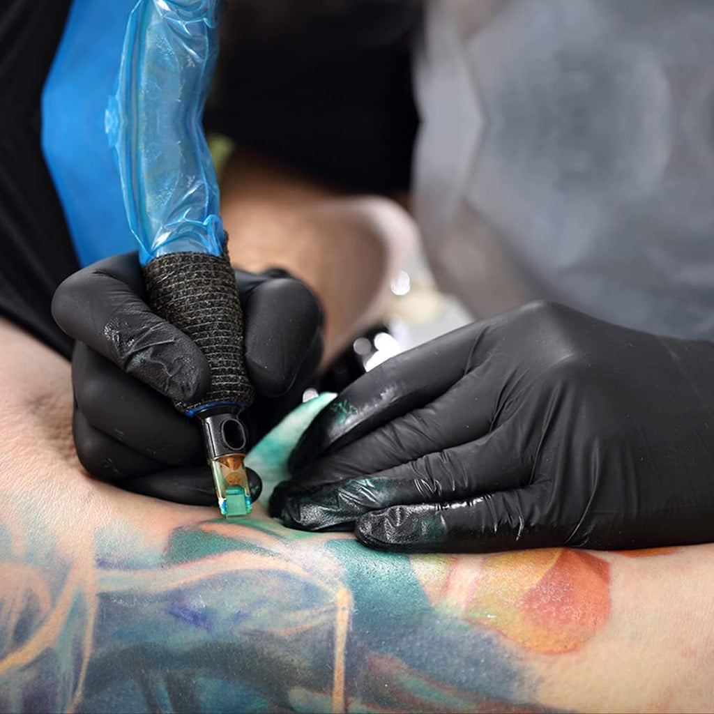 Nitrile Disposable Gloves Powder & Latex Free 4Mil Touch Screen Disposable Non-Sterile Nitrile Exam Gloves