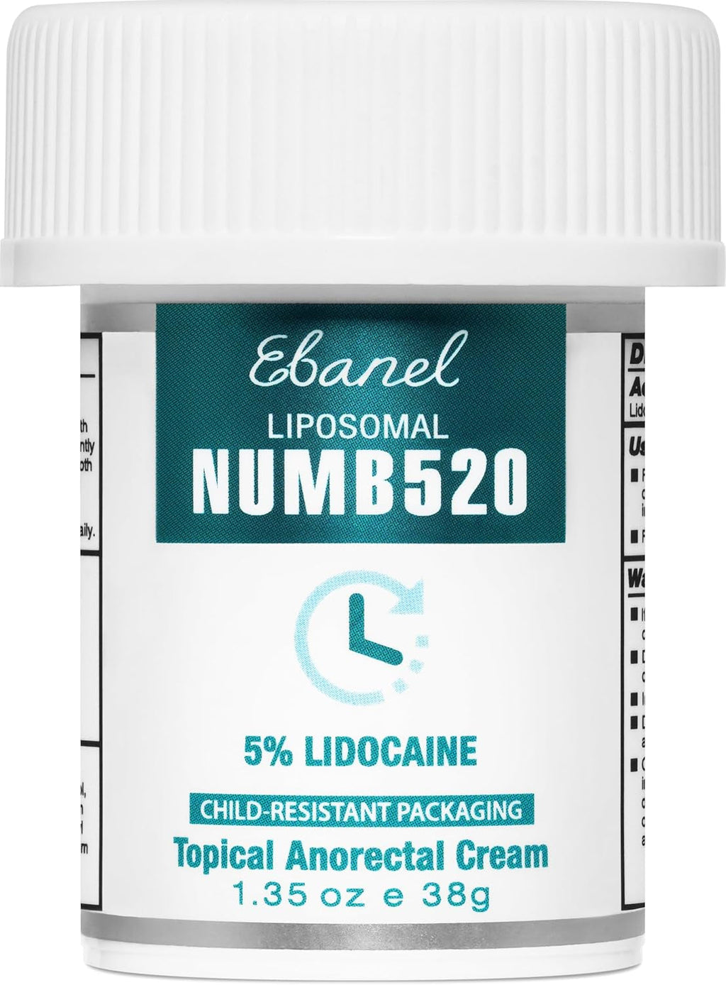 🟢  5% Lidocaine Numbing Cream, Pain Relief Burn Itch Numb Cream, Maximum Strength Topical Anesthetic with Allantoin 1.35 Oz
