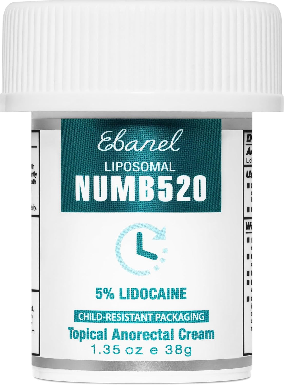 🟢  5% Lidocaine Numbing Cream, Pain Relief Burn Itch Numb Cream, Maximum Strength Topical Anesthetic with Allantoin 1.35 Oz