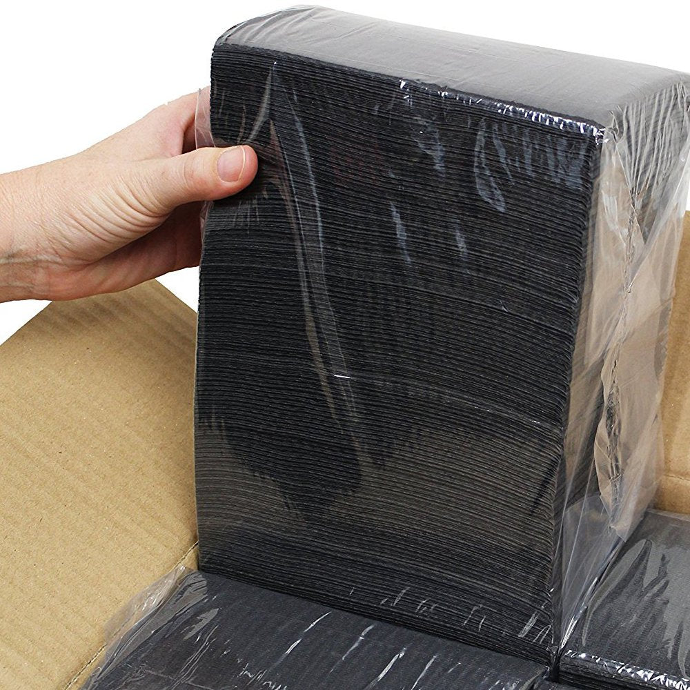 Disposable Dental Bibs Sheets Cloths, Tattoo Table Covers Clean Pad,Underpad Hygiene Personal Tattoo Bib Waterproof Tattoo Tablecloth Tattoo Supply Sheet, 125Pcs13 X 17" (Black) (125 Pcs)