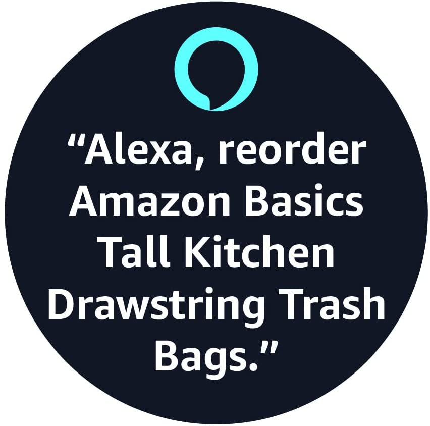 Trash Bags, Tall Kitchen Drawstring, Unscented, 13 Gallon, 120 Count, Pack of 1